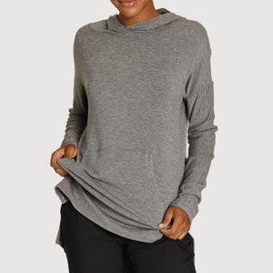 Kit and Ace | Weekend Brushed Hoodie: Grey